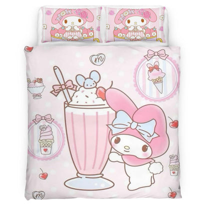 My Melody Cute Hello Kitty 04 Duvet Cover