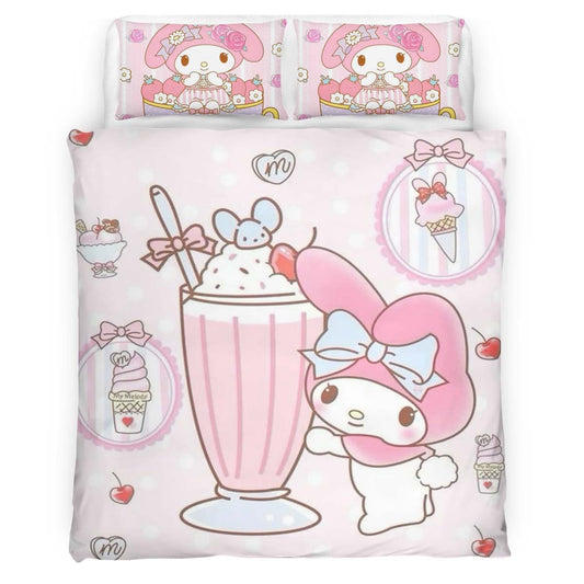 My Melody Cute Hello Kitty 04 Duvet Cover