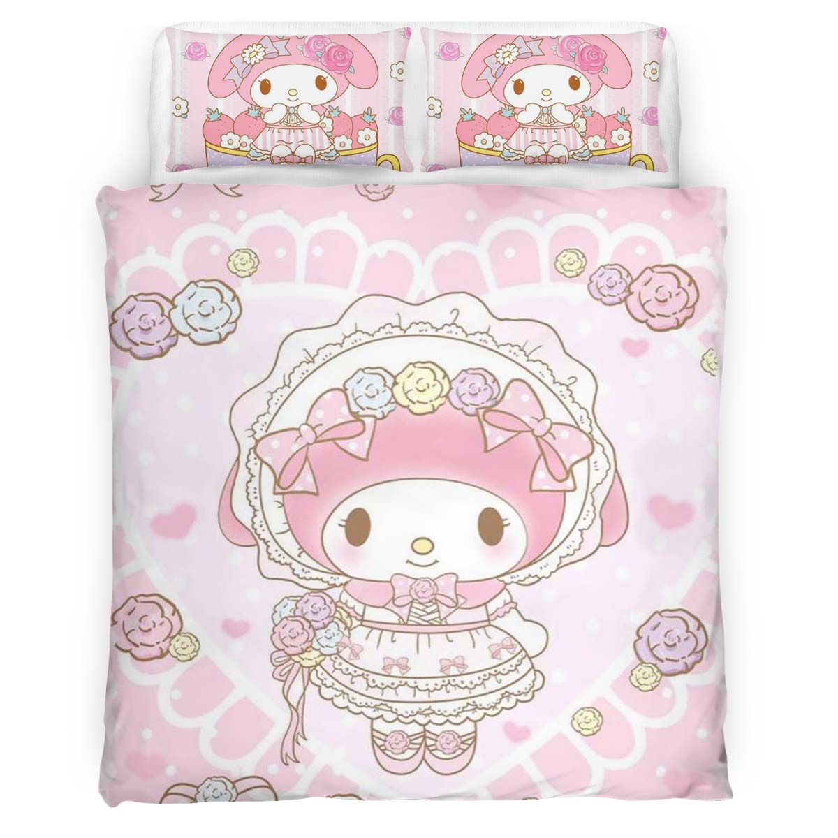 My Melody Cute Hello Kitty 07 Duvet Cover