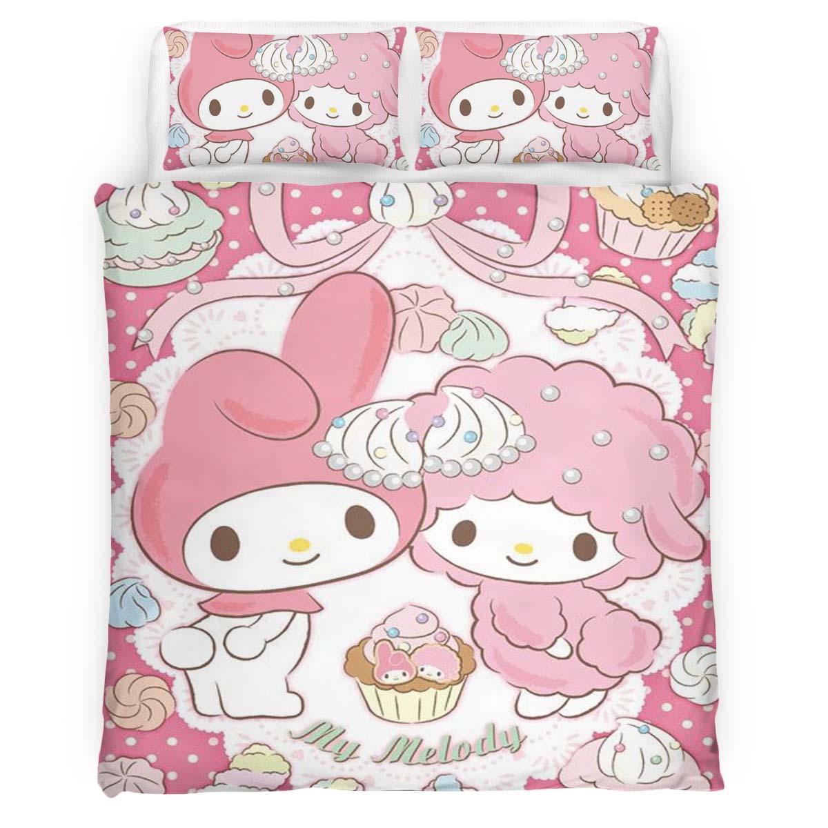 My Melody Cute Hello Kitty 08 Duvet Cover