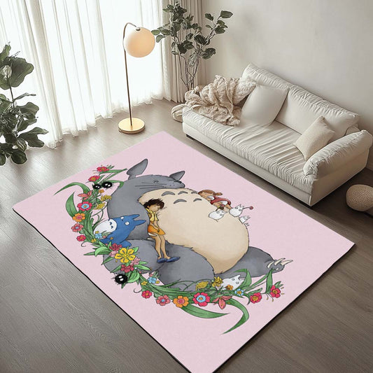 My Neighbor Totoro All Characters 22 Rug