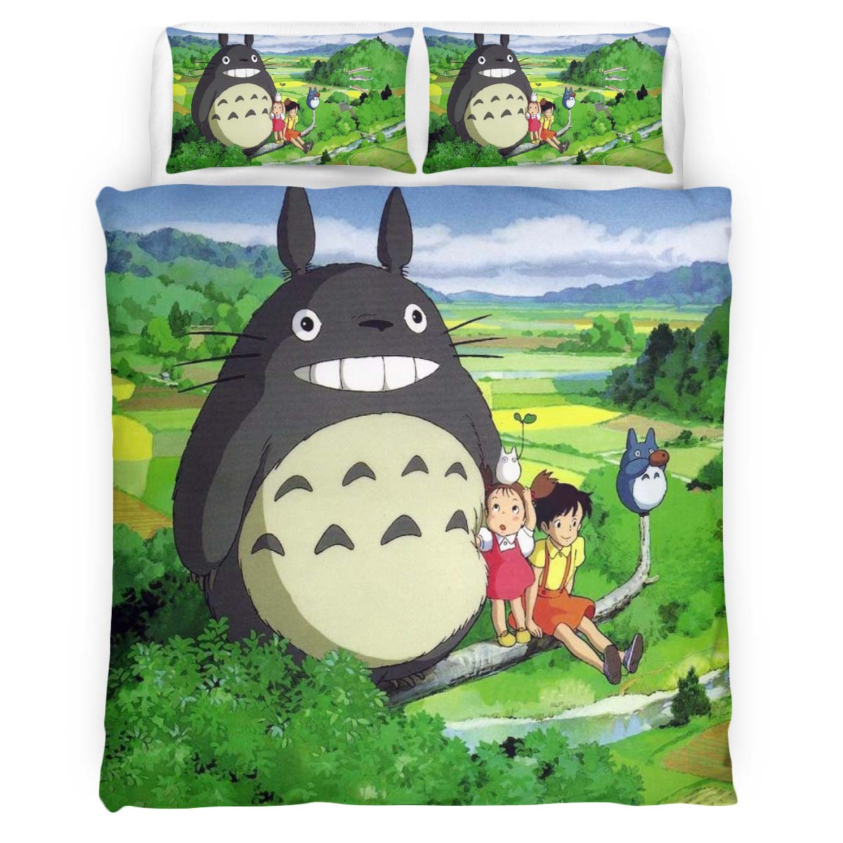 My Neighbor Totoro All Characters 25 Duvet Cover