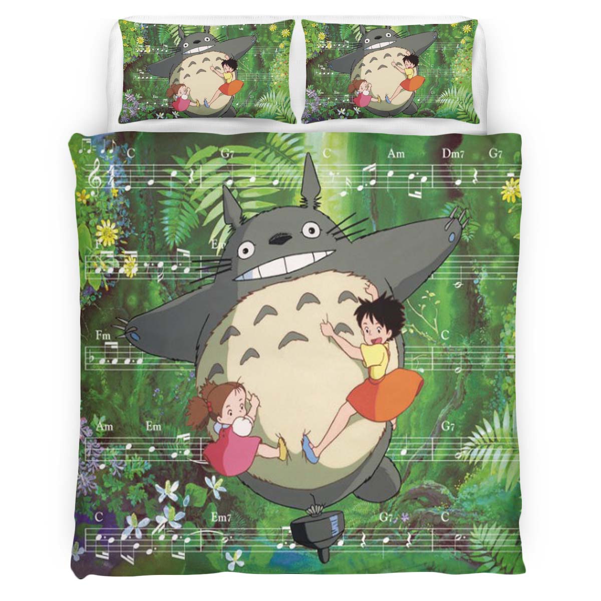 My Neighbor Totoro All Characters 32 Duvet Cover