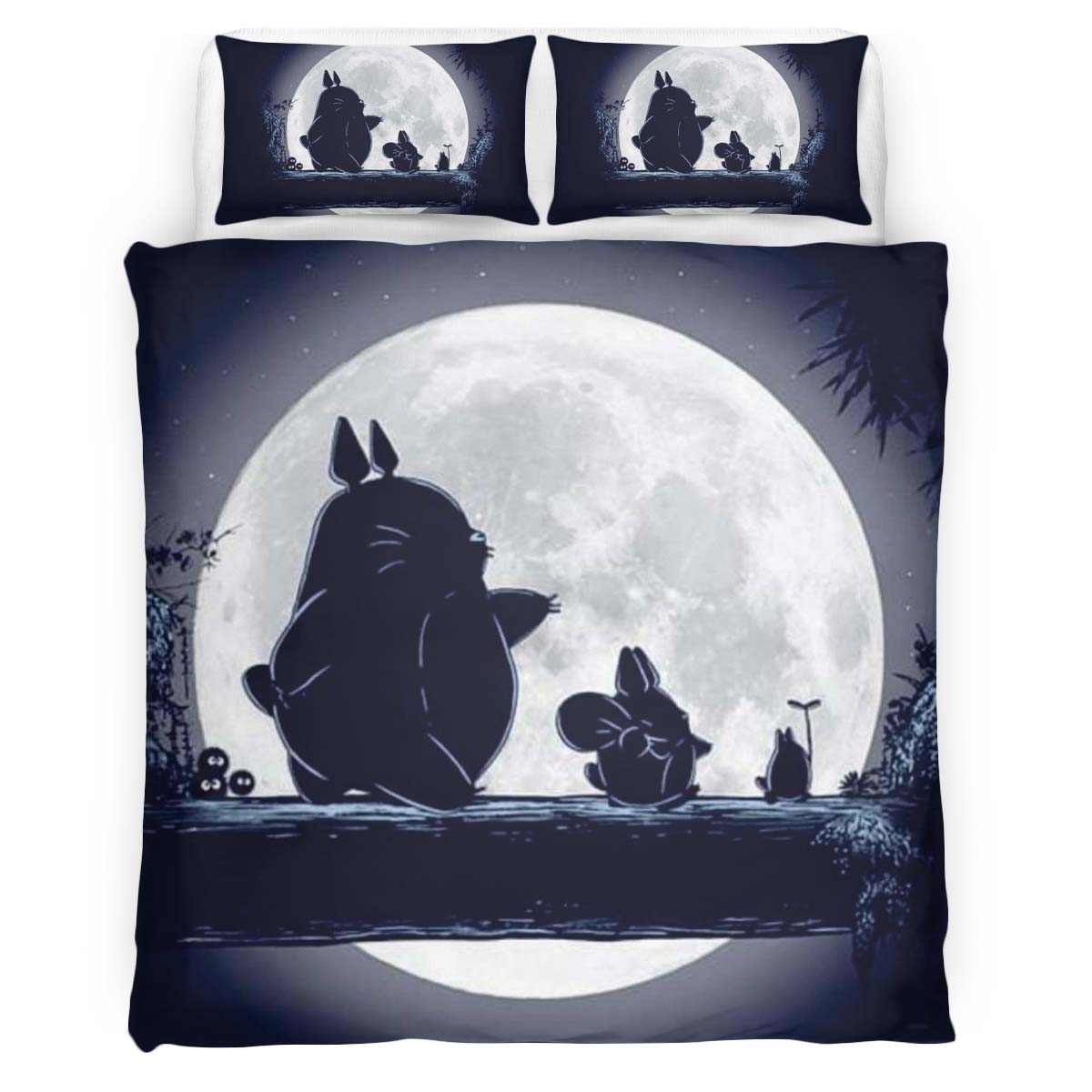 My Neighbor Totoro All Characters 35 Duvet Cover