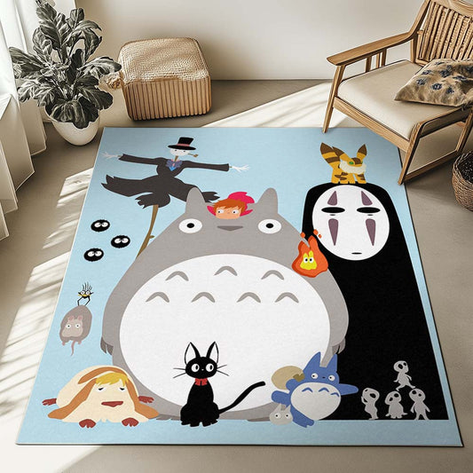 My Neighbor Totoro All Characters 36 Rug