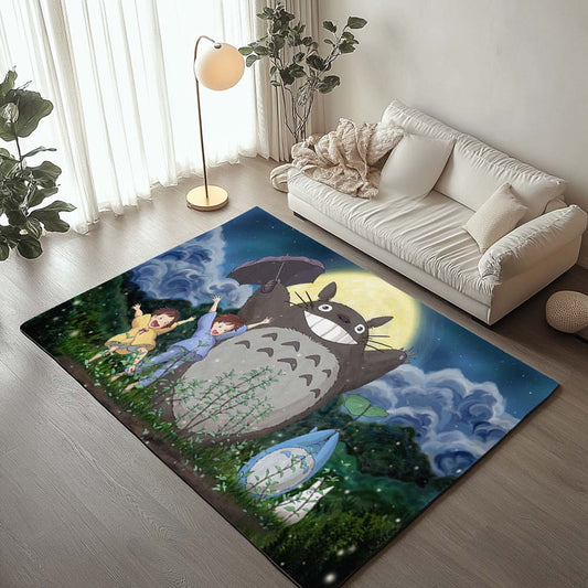 My Neighbor Totoro All Characters 4 Rug