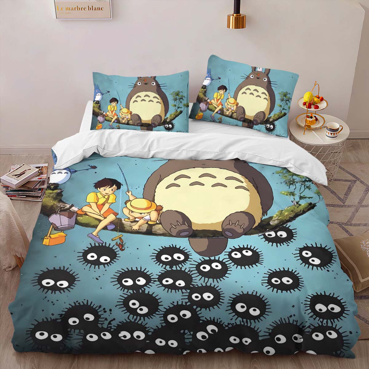 My Neighbor Totoro All Characters 4 Duvet Cover 2