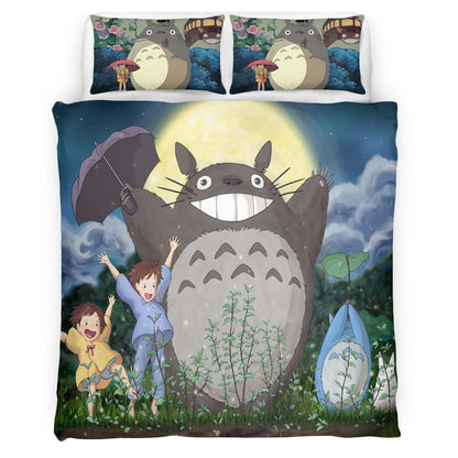 My Neighbor Totoro All Characters 4 Duvet Cover