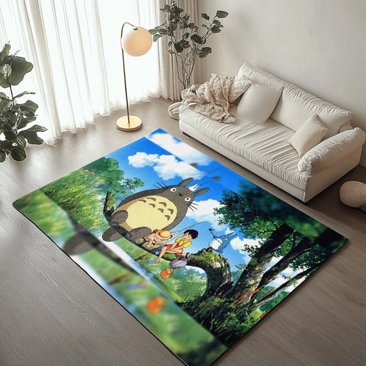 My Neighbor Totoro All Characters 7 Rug