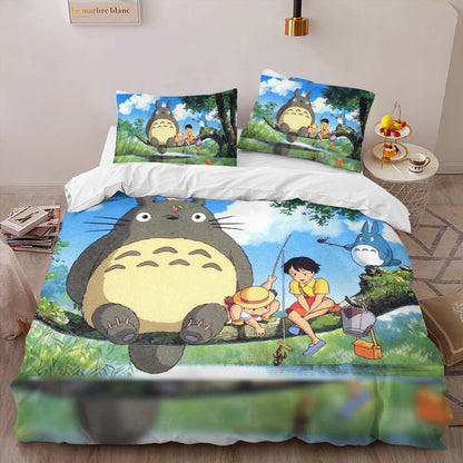 My Neighbor Totoro All Characters 5 Duvet Cover 2