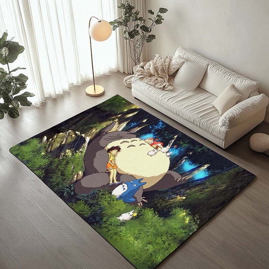 My Neighbor Totoro All Characters 9 Rug