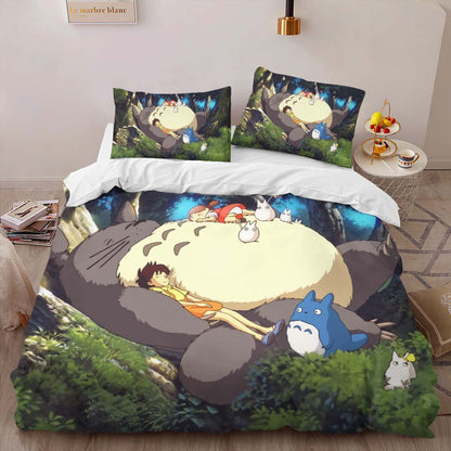 My Neighbor Totoro All Characters 7 Duvet Cover 2