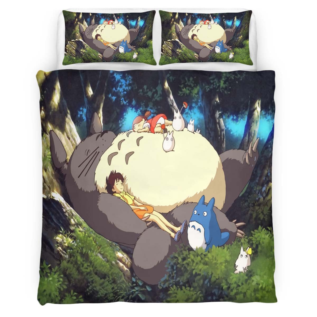 My Neighbor Totoro All Characters 9 Duvet Cover