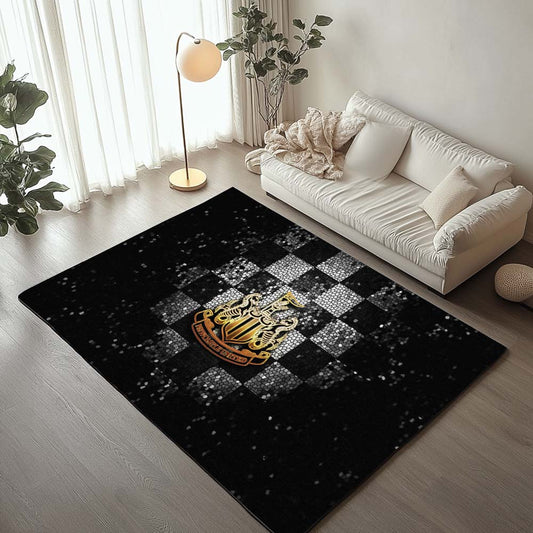 Newcastle United FC Premier League Diamond Style Rug