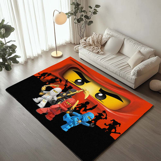 Ninjago All Characters 1001 Rug