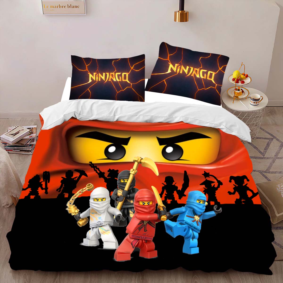MYSTICAL FOREST DEATHRUN Monk Fortnite Duvet Cover 2