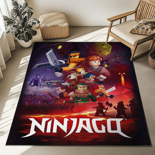 Ninjago All Characters 1002 Rug