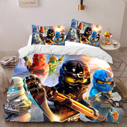 Ninjago All Characters 1002 Duvet Cover 2