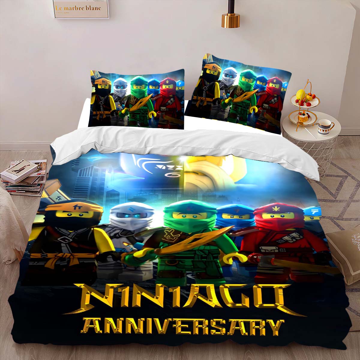 Ninjago All Characters 1003 Duvet Cover 2