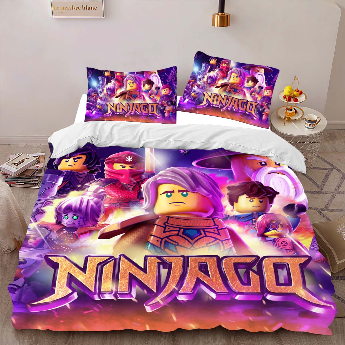 Ninjago All Characters 1005 Duvet Cover 2