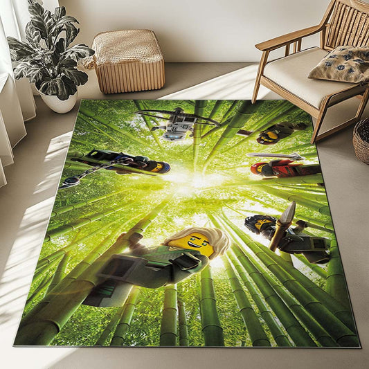 Ninjago All Characters 1006 Rug