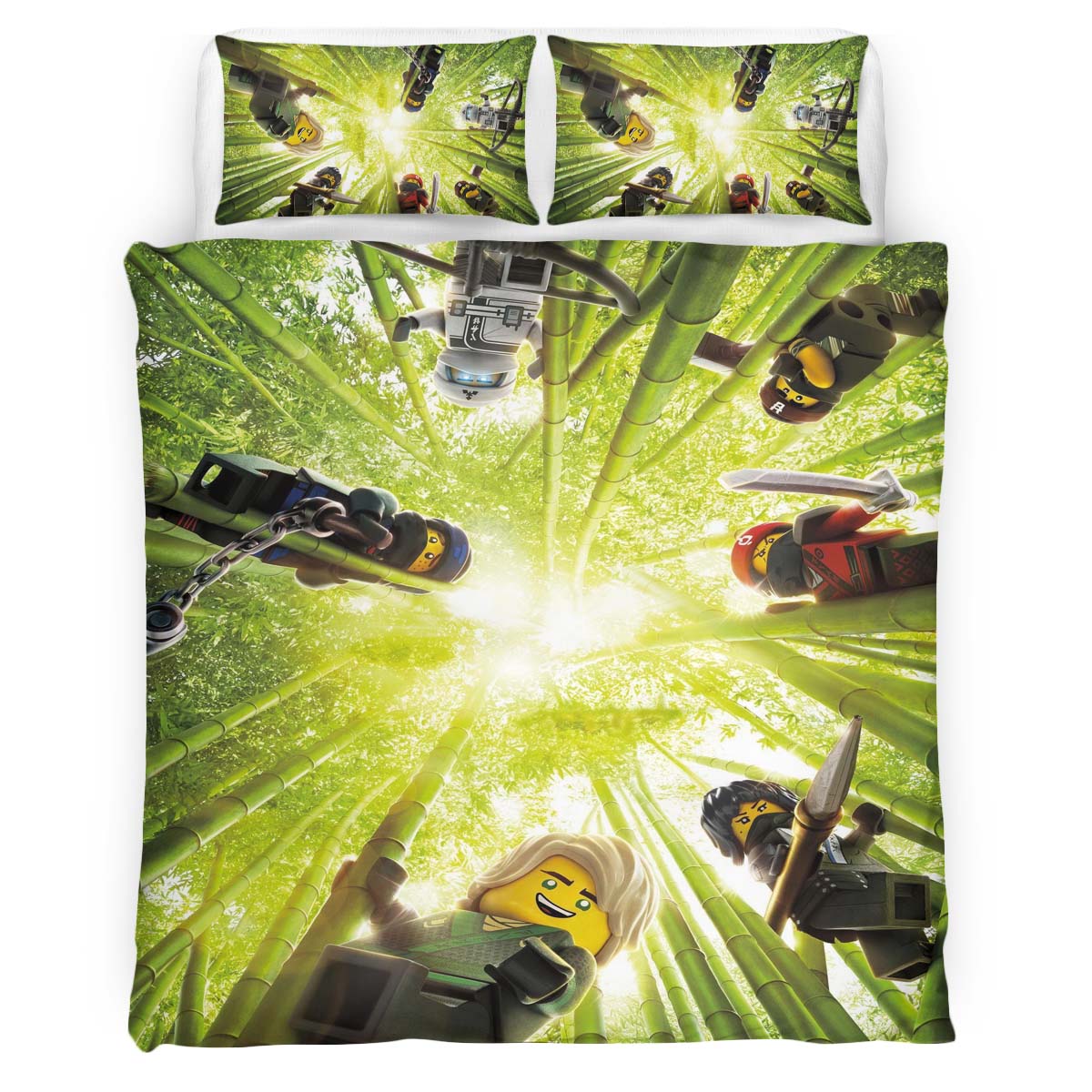 Ninjago All Characters 1006 Duvet Cover