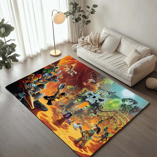 Ninjago All Characters 1011 Rug