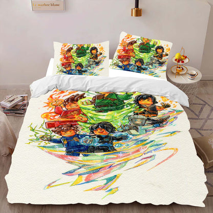 Ninjago All Characters 1013 Duvet Cover 2