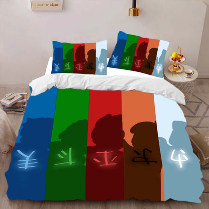 Ninjago All Characters 1014 Duvet Cover 2