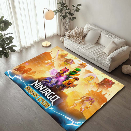 Ninjago dragons rising All Characters 102 Rug