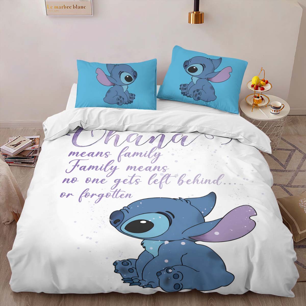 Ohana means family Lilo And Stitch 2 Duvet Cover 2
