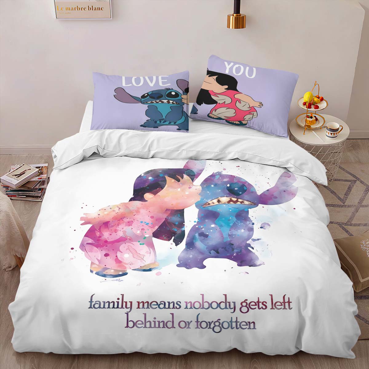 Ohana means family Lilo And Stitch 3 Duvet Cover 2