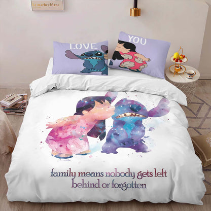 Ohana means family Lilo And Stitch 3 Duvet Cover 2