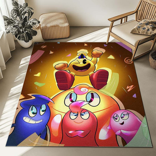 Pacman And Ghosts 2 Rug