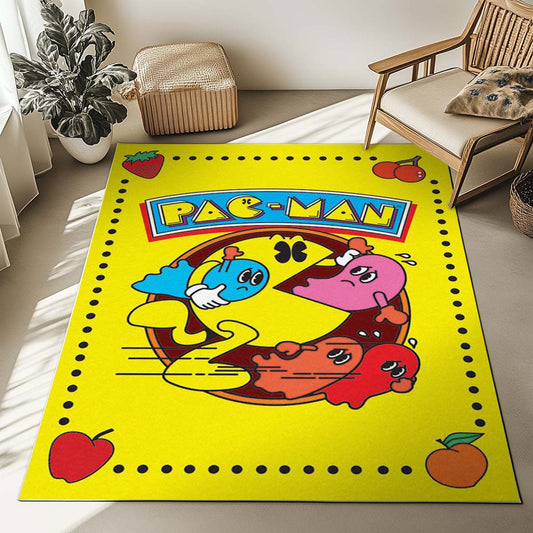Pacman Eat Ghosts in game Rug