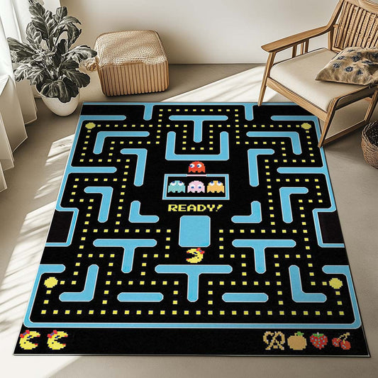 Pacman Game Pacman Maze Rug