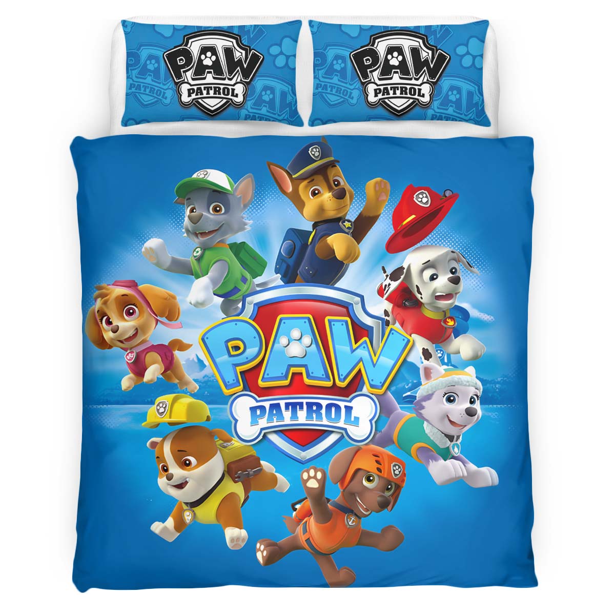Paw Patrol All Characters 26 Duvet Cover