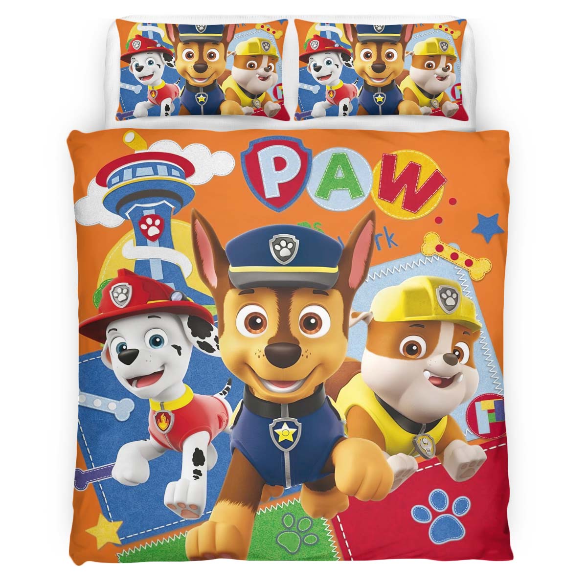 Paw Patrol All Characters 44 Duvet Cover