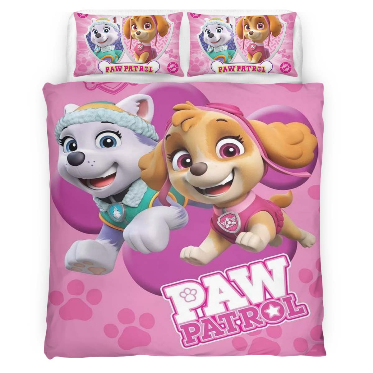 Paw Patrol Everest and Skye 4 Duvet Cover