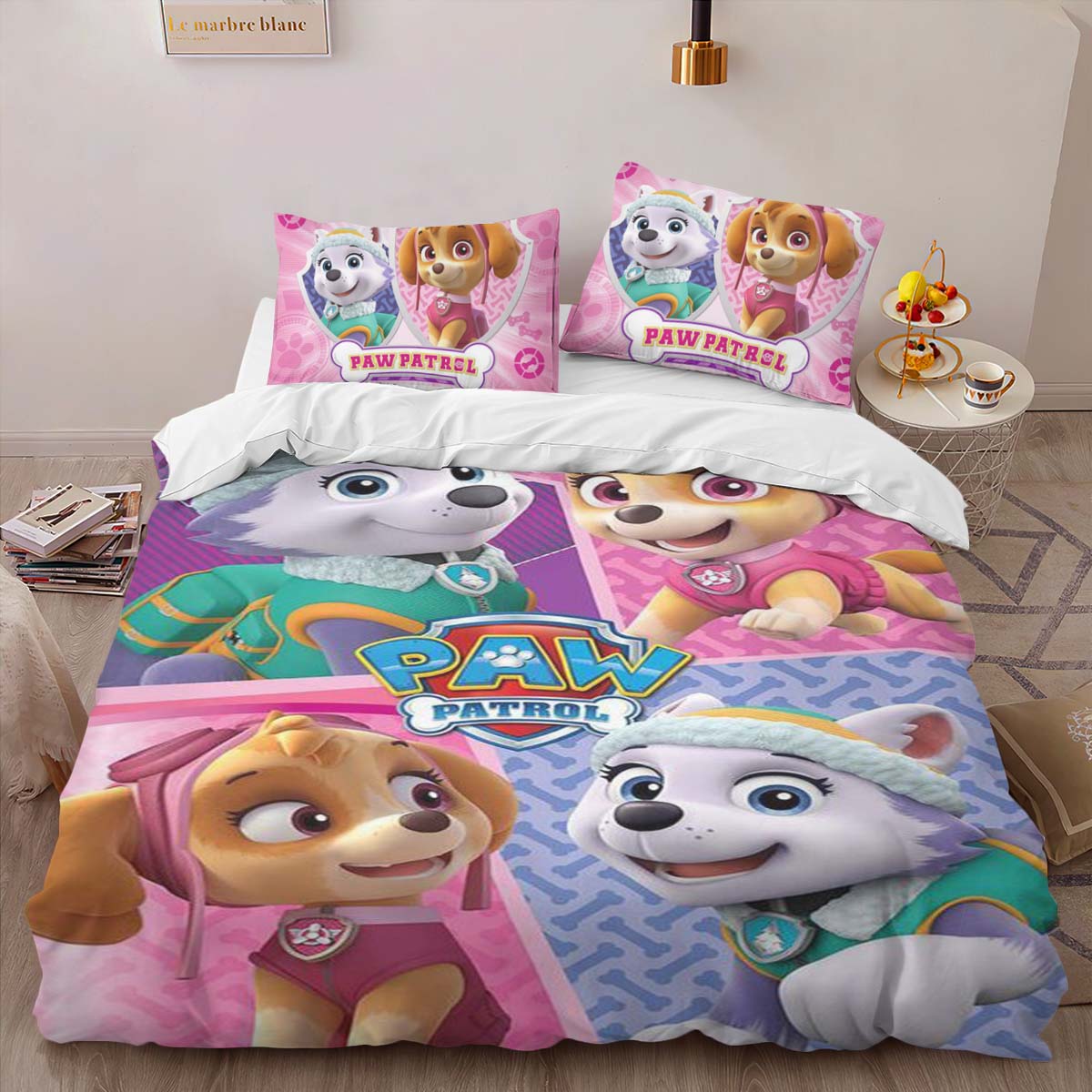 Paw Patrol Everest and Skye 6 Duvet Cover 2