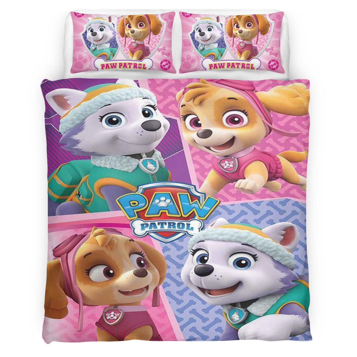 Paw Patrol Everest and Skye 6 Duvet Cover