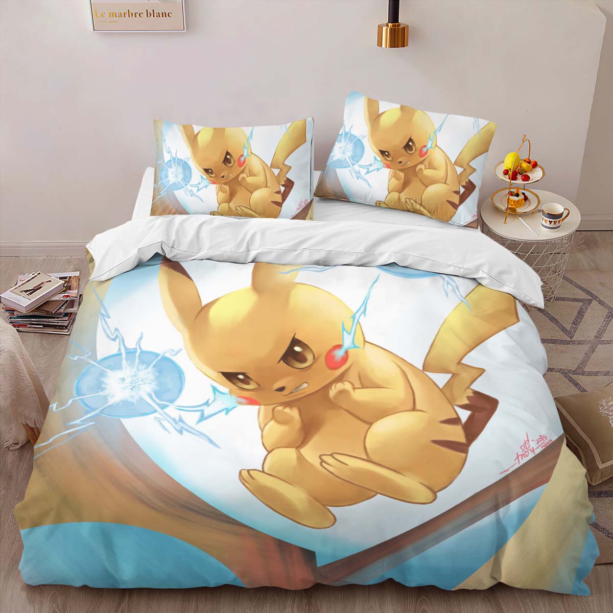 Pikachu 3 Duvet Cover 2