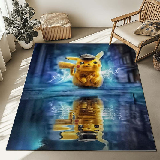 Pikachu Detective 1 Rug