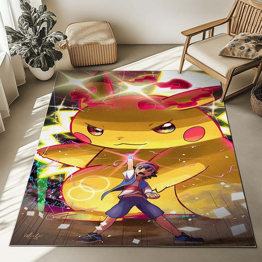 Pikachu Detective 3 Rug