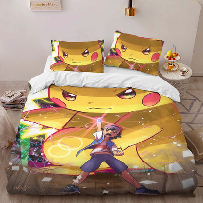 Pikachu Detective 3 Duvet Cover 2