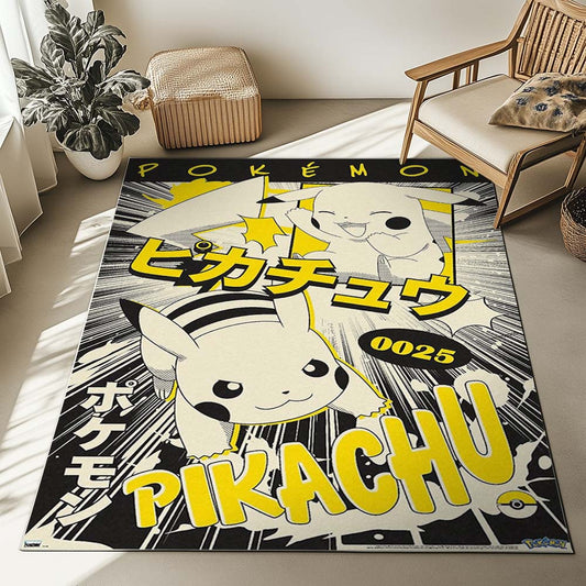 Pikachu Pokemon 10 Rug
