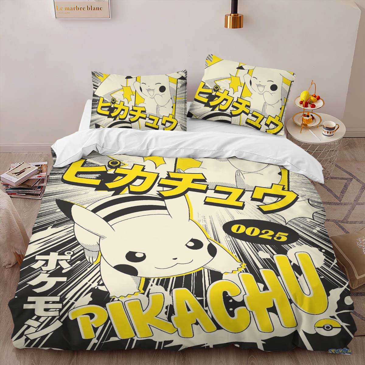Pikachu Pokemon 10 Duvet Cover 2