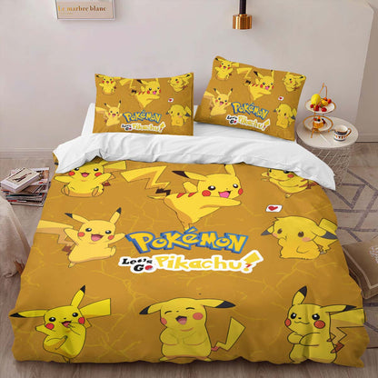 Pikachu Pokemon 2 Duvet Cover 2