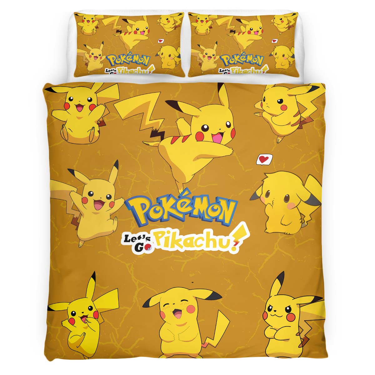 Pikachu Pokemon 2 Duvet Cover