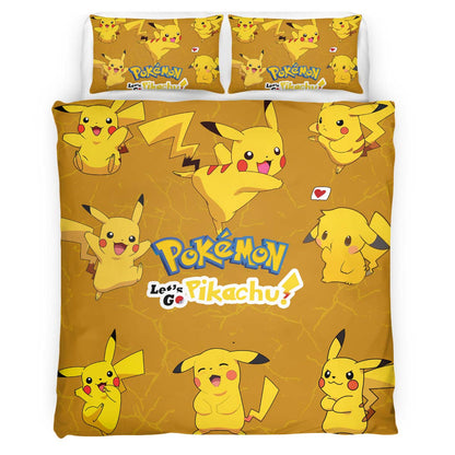 Pikachu Pokemon 2 Duvet Cover